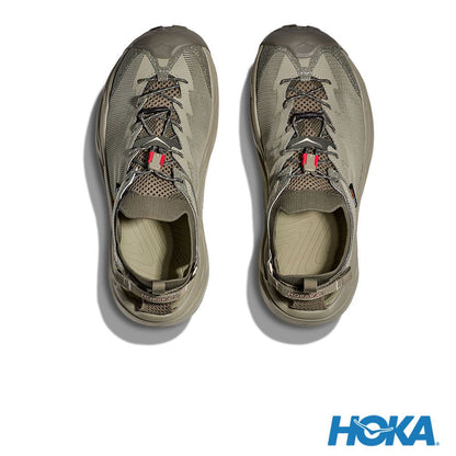 HOKA 男 Hopara 2 健行涼鞋 灰綠/燕麥奶色 1147650BYT