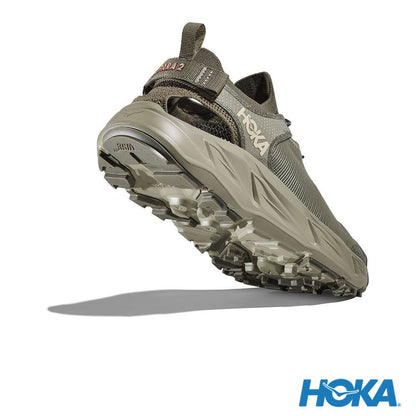 HOKA 男 Hopara 2 健行涼鞋 灰綠/燕麥奶色 1147650BYT
