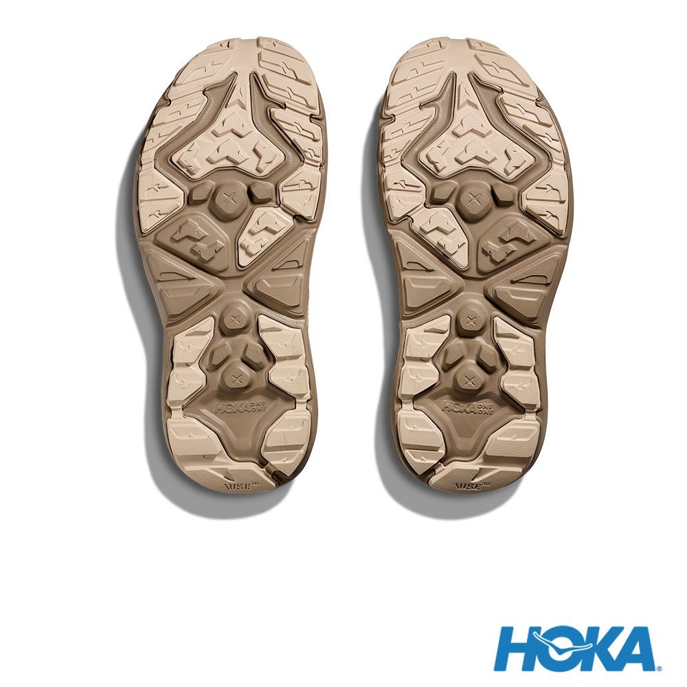 HOKA 女 Hopara 2 健行涼鞋 流沙色/沙丘黃 HO1147670SSDD
