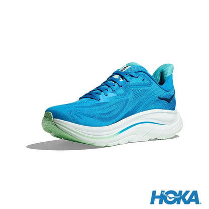 HOKA 男 Clifton 10 寬楦 路跑鞋 HOKA 藍/藍 HO 1162032HSK
