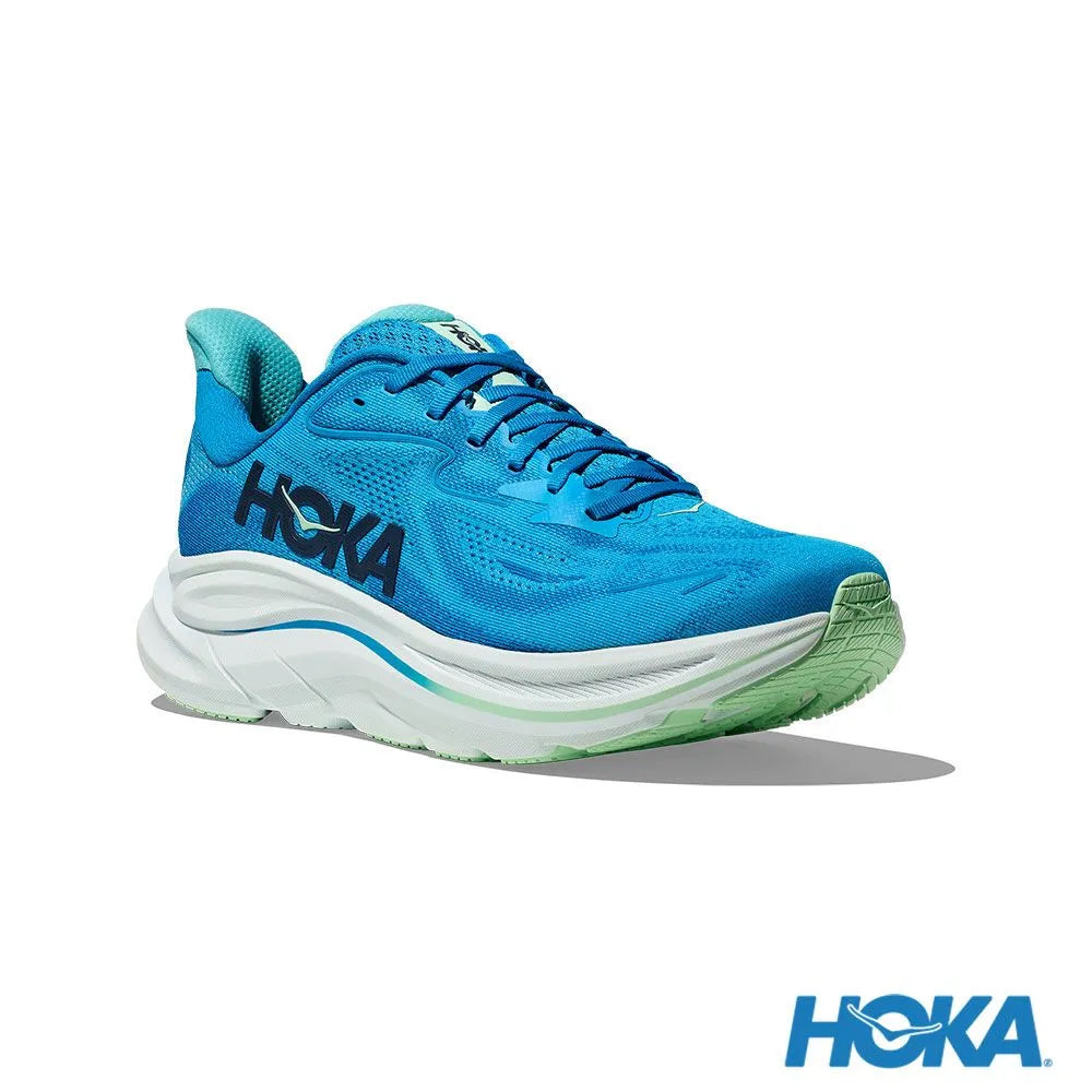 HOKA 男 Clifton 10 寬楦 路跑鞋 HOKA 藍/藍 HO 1162032HSK