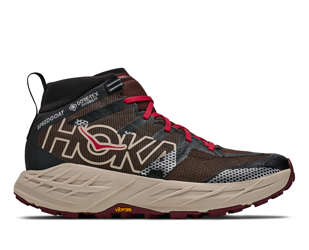 HOKA Speedgoat 7 Hike GTX 男 登山鞋 巧克力/灰 1176638SHCL