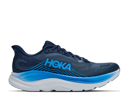 HOKA 男 Clifton 11 寬楦 路跑鞋 海軍藍/霧藍 1177538VFD