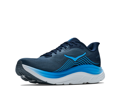 HOKA 男 Clifton 11 寬楦 路跑鞋 海軍藍/霧藍 1177538VFD