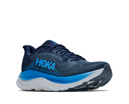 HOKA 男 Clifton 11 寬楦 路跑鞋 海軍藍/霧藍 1177538VFD