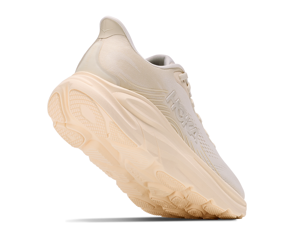 HOKA 女 Clifton 11 寬楦 路跑鞋 大理石白/燕麥奶 1177539ALK