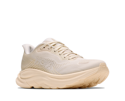 HOKA 女 Clifton 11 寬楦 路跑鞋 大理石白/燕麥奶 1177539ALK