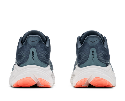 HOKA 女 Clifton 11 寬楦 路跑鞋 霧藍/流光藍 1177539FYGL