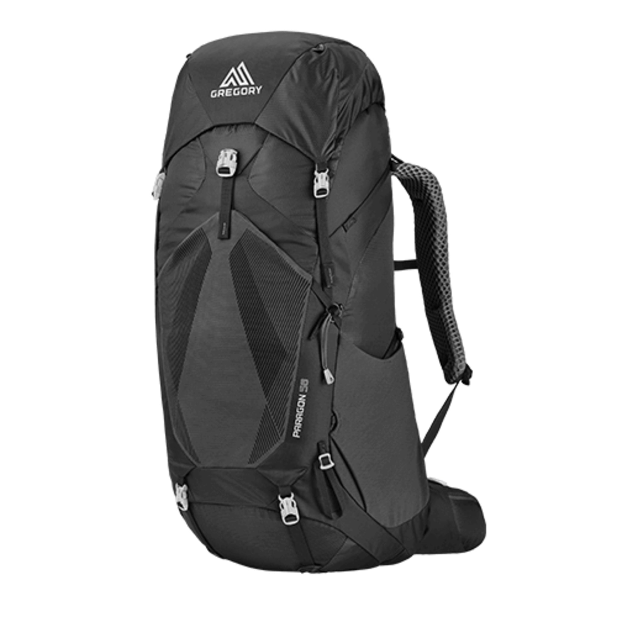 GREGORY PARAGON 58L 男 登山背包 玄武黑 126846-2917