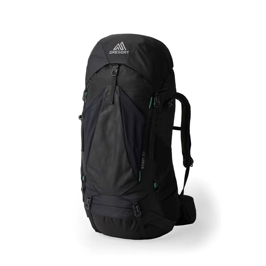 Gregory STOUT 55 男 登山健行背包 55L 森林黑 OS 149376-A266