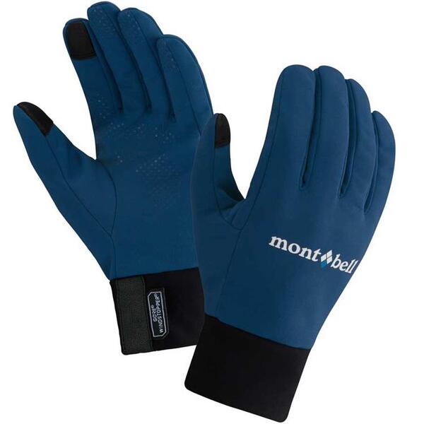 日本 MontBell Windstopper Trekking Gloves 男 防風保暖健行手套 1118474