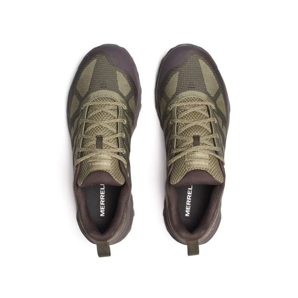 Merrell SPEED ECO WF 男 防水登山健行鞋 橄欖綠 038167