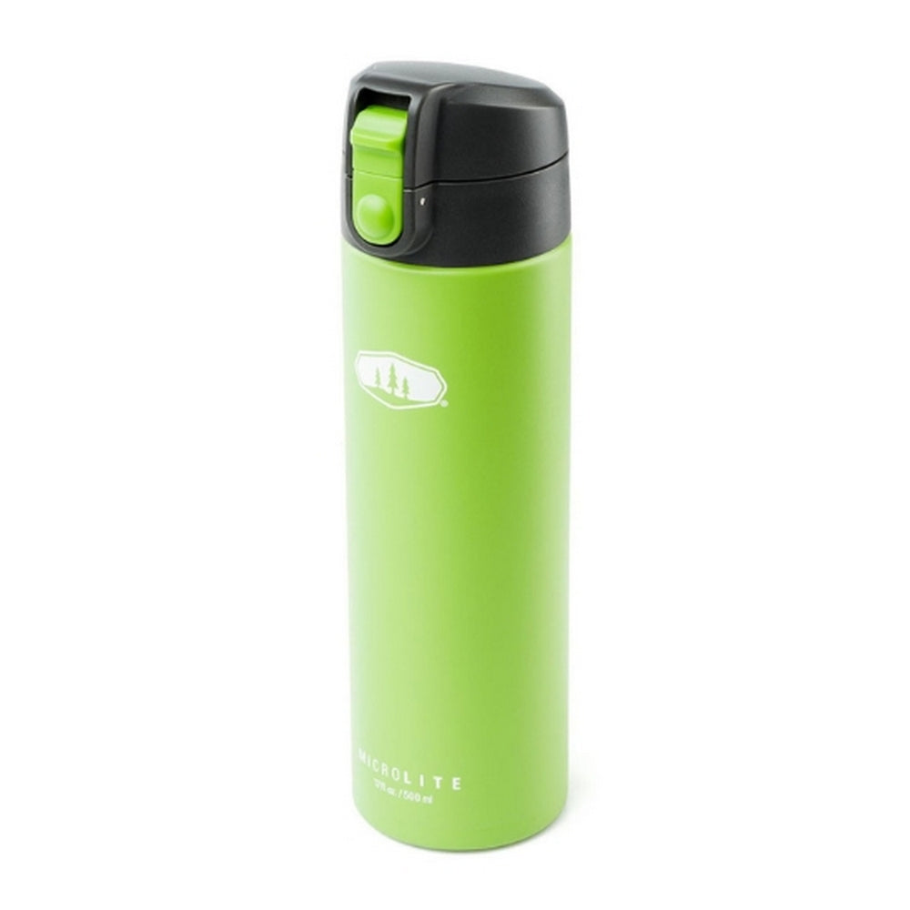 【GSI 美國】500ml Flip 輕量單手彈蓋 車用杯架相容 不鏽鋼保溫瓶  67113
