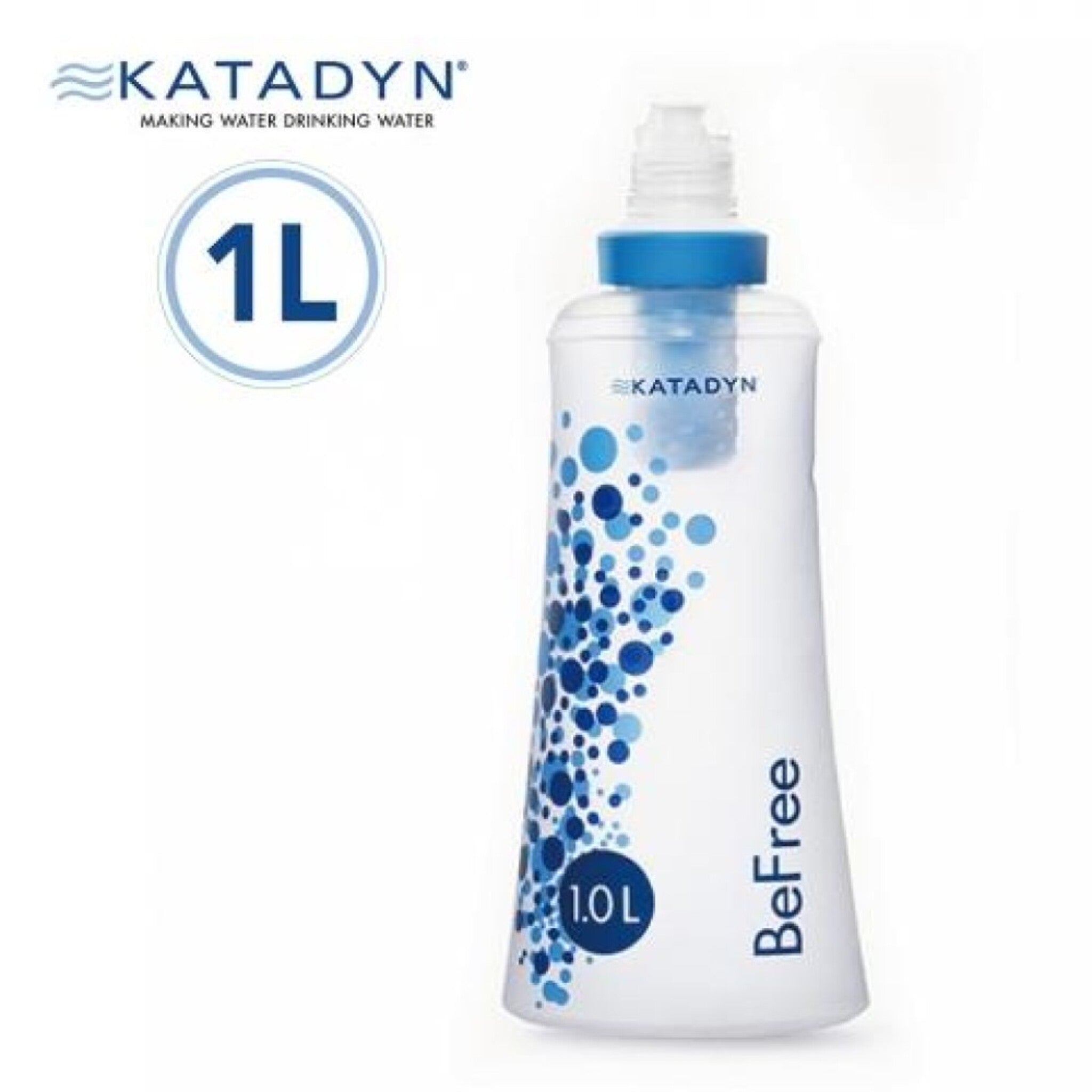 KATADYN BeFree 個人隨身濾水器 1.0L 登山野營淨水必備 8018007