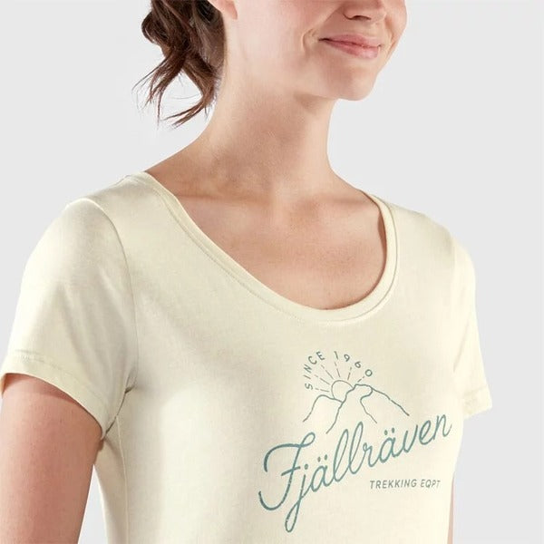 Fjallraven  Sunrise T-shirt 有機棉T恤 女 83530
