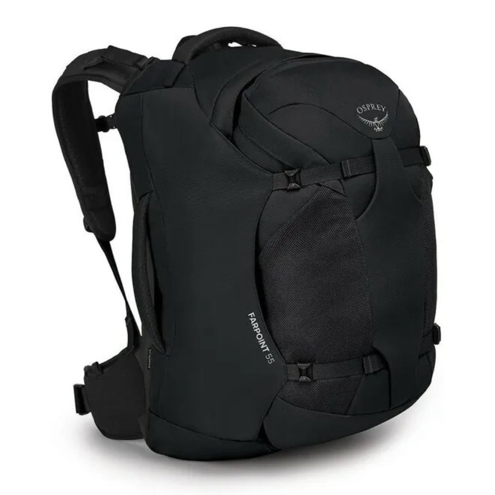 Osprey Farpoint 55 自助旅行背包 + 可拆卸的小背包 黑 OS 10003321