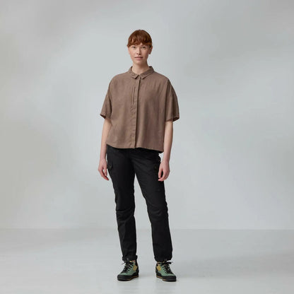 Fjallraven Ovik Hemp Camp 短袖襯衫 女 FR 14600200