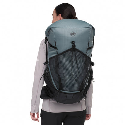 Mammut 長毛象 Ducan Spine 50-60L 女 動態登山背包 灰藍 2530-01500