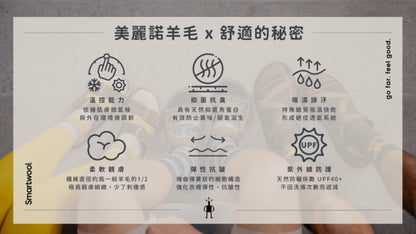 SmartWool 減震透氣 女 羊毛襪 Hike Mountain Moon Crew Socks SW001586001 女 黑