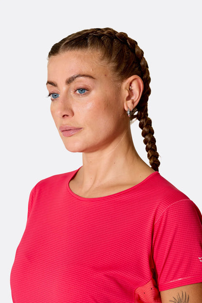 RAB Sonic Ultra Tee 短袖 極限野跑 排汗衣 女款 QCC58