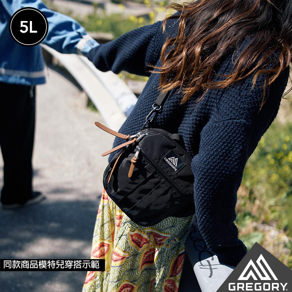Gregory 5L QUICK POCKET DELUXE 斜背包 夜光黑 155618-A689