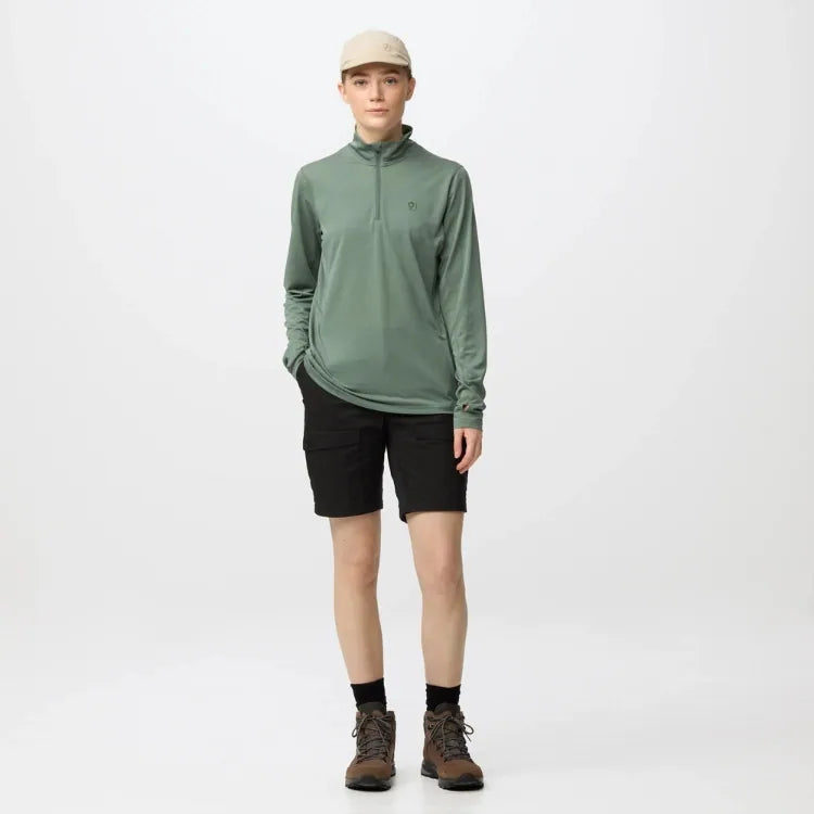 Fjallraven Abisko Day Hike Half Zip 排汗衣 女 14600281
