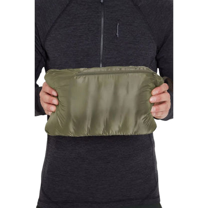 RAB Cirrus Flex Vest 男 輕量防風化纖背心 黑色 QIP35