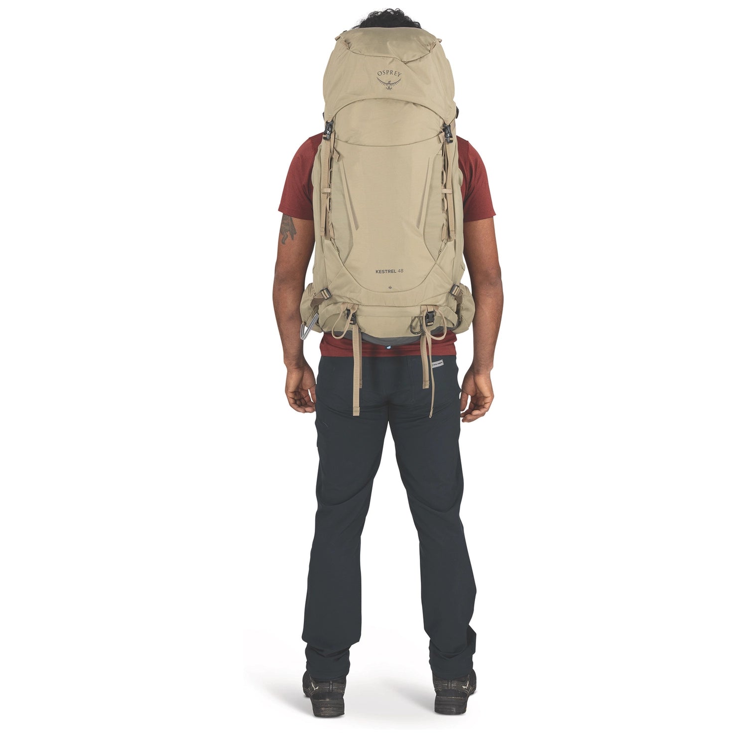 Osprey KESTREL 48 男 登山背包 苔蘚綠 10007478