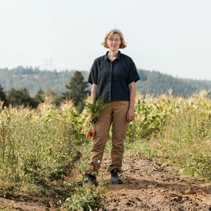Fjallraven Ovik Hemp Camp 短袖襯衫 女 FR 14600200