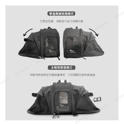 ProKamping領航家 寵物戶外多功能背包 PK-PTB01BK