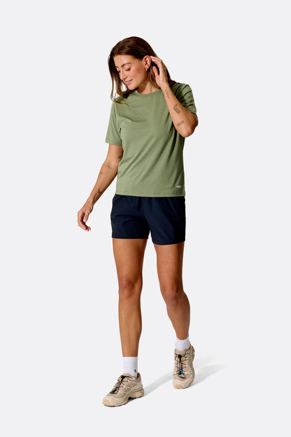 RAB Rivelin Tee 女款 短袖排汗衣 QCC37