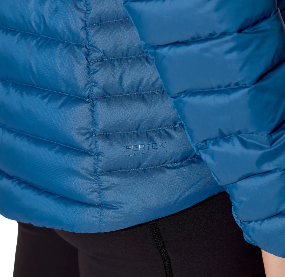 Rab Microlight Jacket 女 輕量防風羽絨立領外套 黑色 QDB95