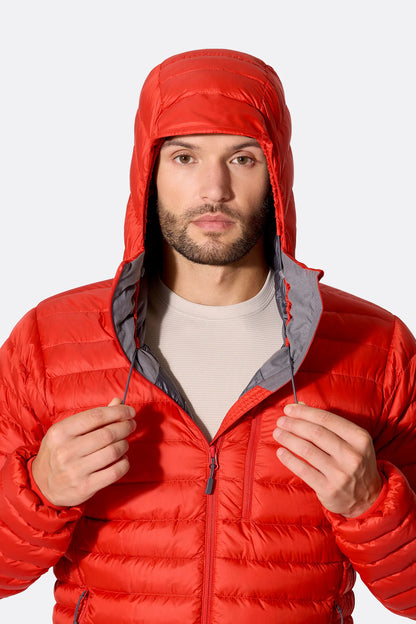 Rab Microlight Alpine Hoody 男 輕量保暖連帽羽絨外套 QDB-92