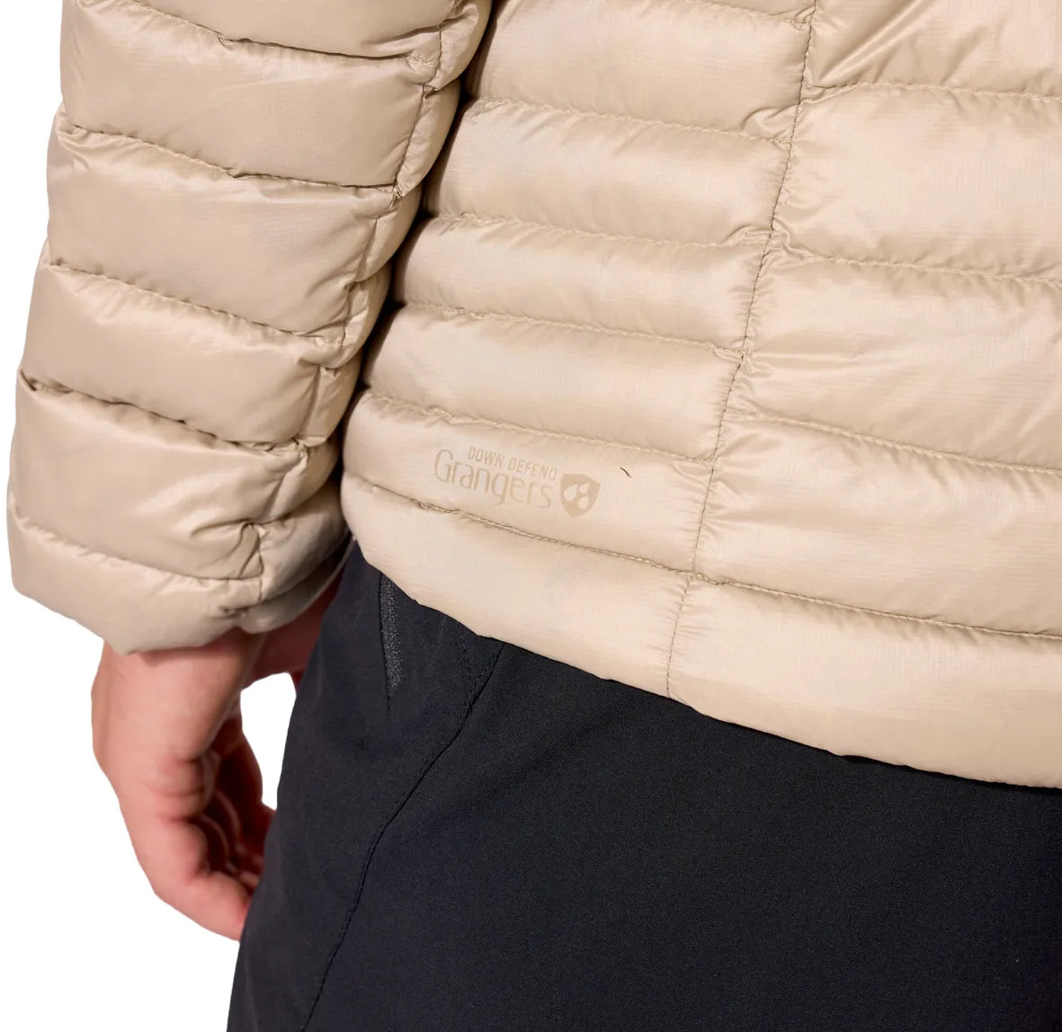 Rab Microlight Jacket 男 輕量防風羽絨立領外套 黑色 QDB94