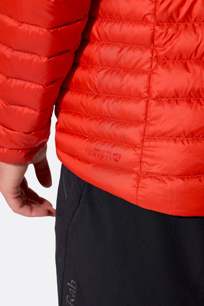 Rab Microlight Alpine Hoody 男 輕量保暖連帽羽絨外套 QDB-92