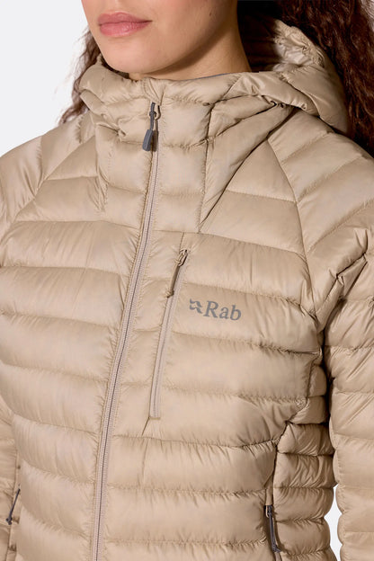 Rab Microlight Alpine Hoody 女 輕量保暖連帽羽絨外套 QDB93