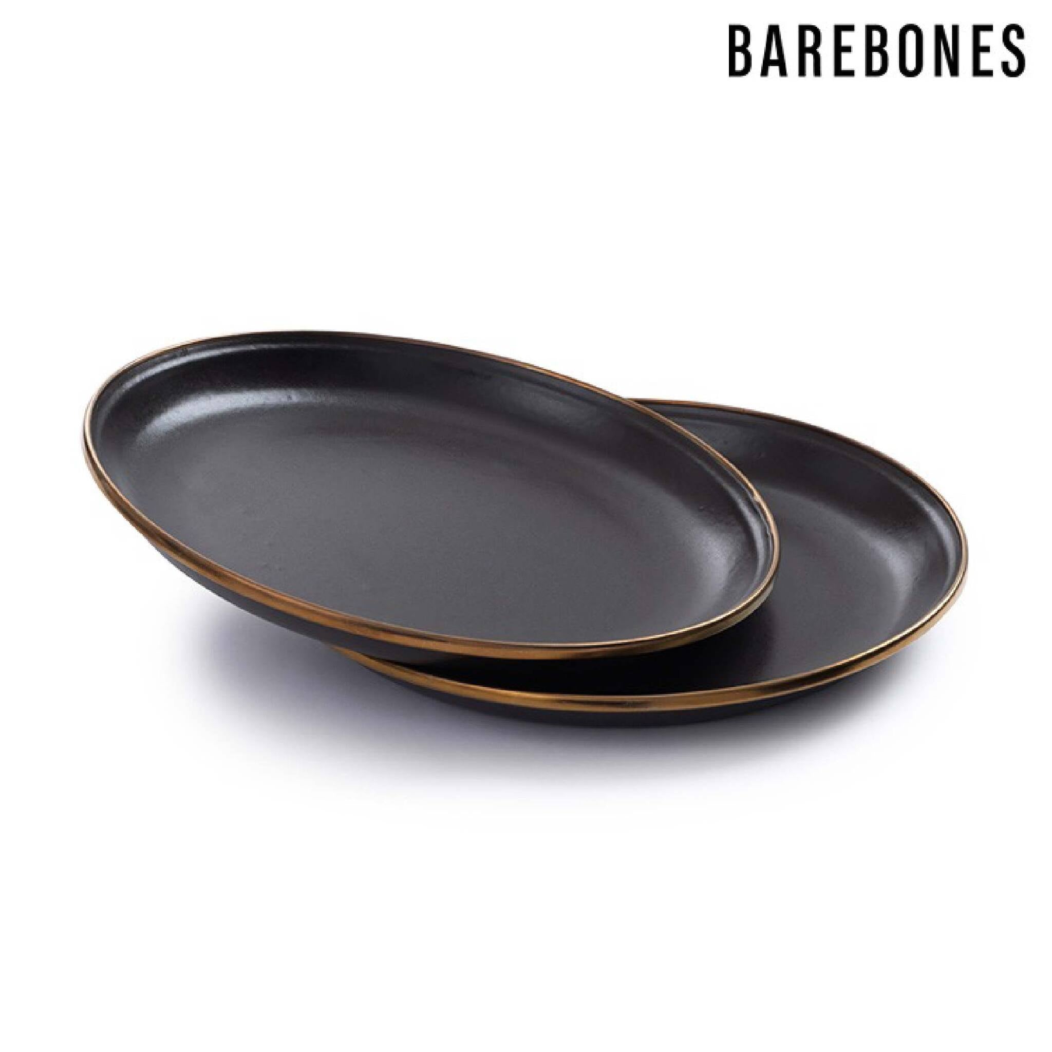Barebones 琺瑯沙拉盤組 兩入一組 炭灰 CKW-342