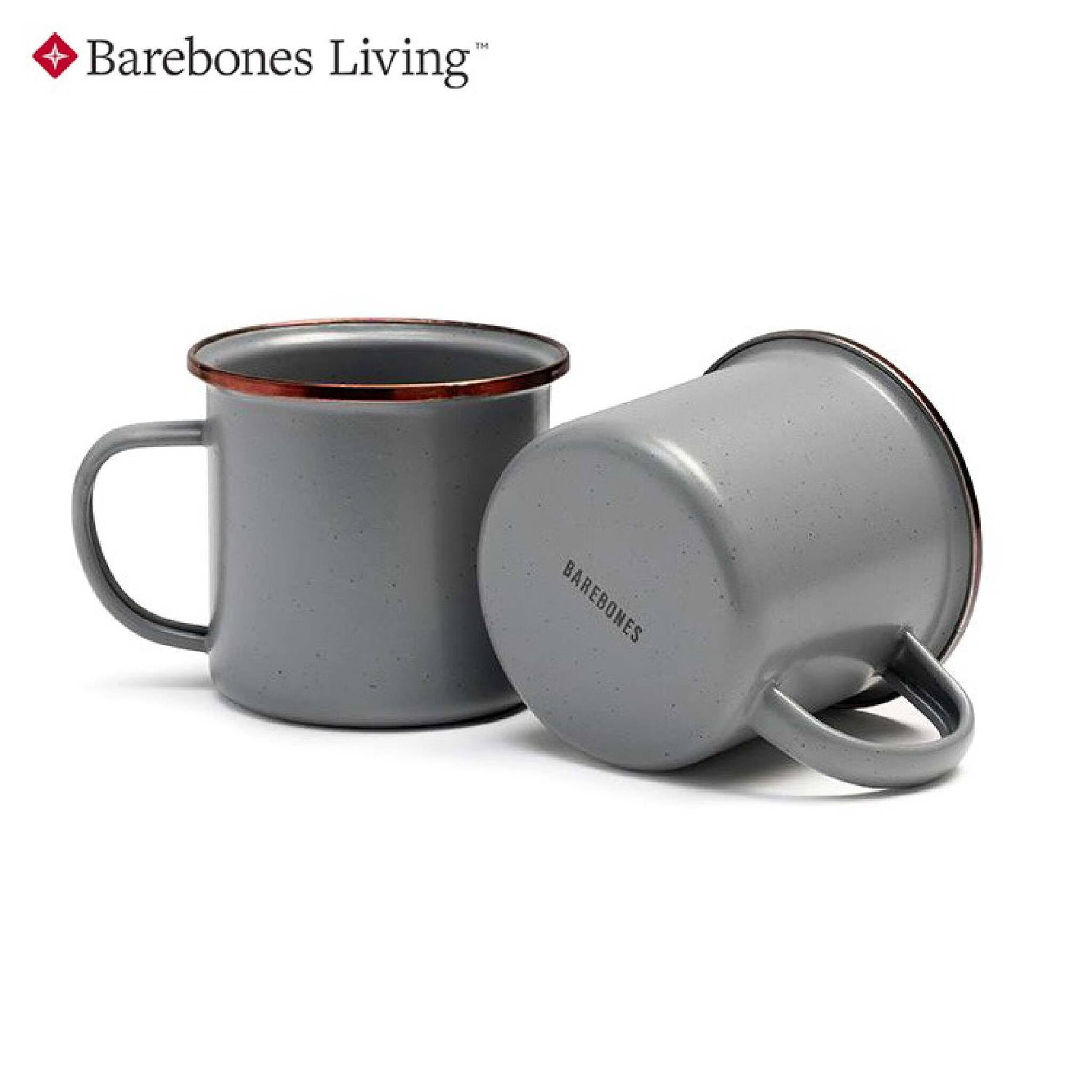 Barebones 琺瑯杯組 兩入一組 石灰色 CKW-356