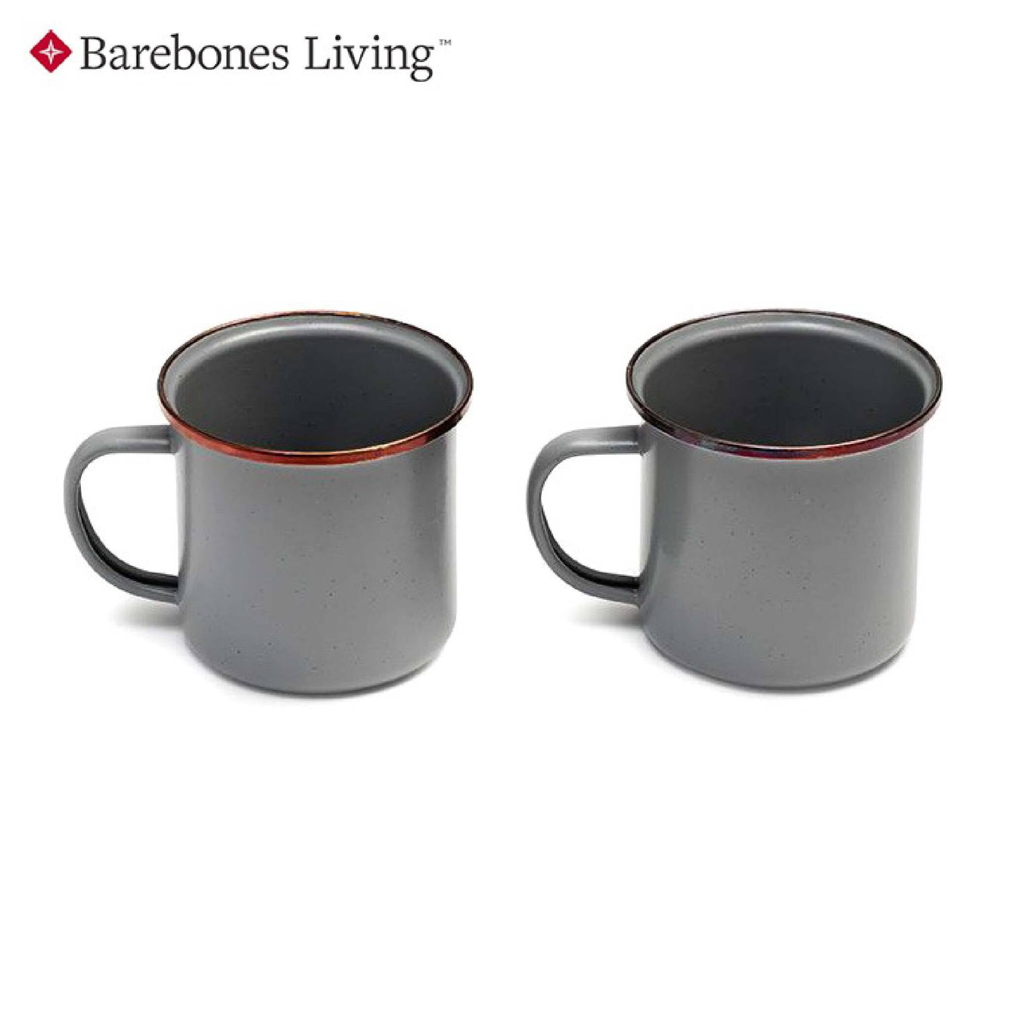 Barebones 琺瑯杯組 兩入一組 石灰色 CKW-356