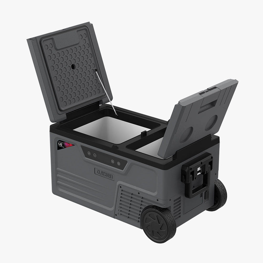 Claymore 雙門雙槽獨立溫控行動冰箱 55L 送保護套 CLCF-ET55B