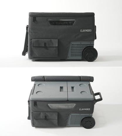 Claymore 雙門雙槽獨立溫控行動冰箱 55L 送保護套 CLCF-ET55B
