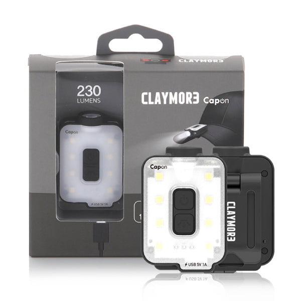 CLAYMORE CAPON 40B 充電夾燈 棕 CLP-210TN
