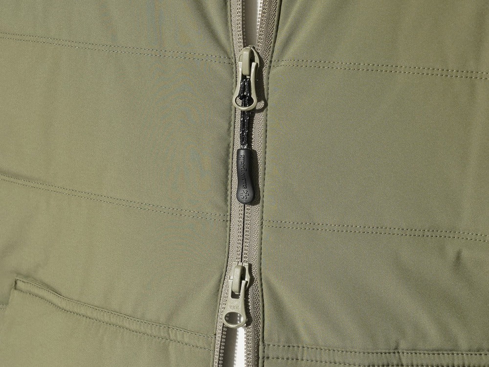 SnowPeak 彈性保暖連帽外套 Flexible Insulated Zip Up Hoodie 橄欖綠 SW-23AU004