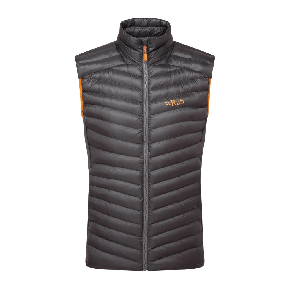 RAB Cirrus Flex Vest 男 輕量防風化纖背心 黑色 QIP35