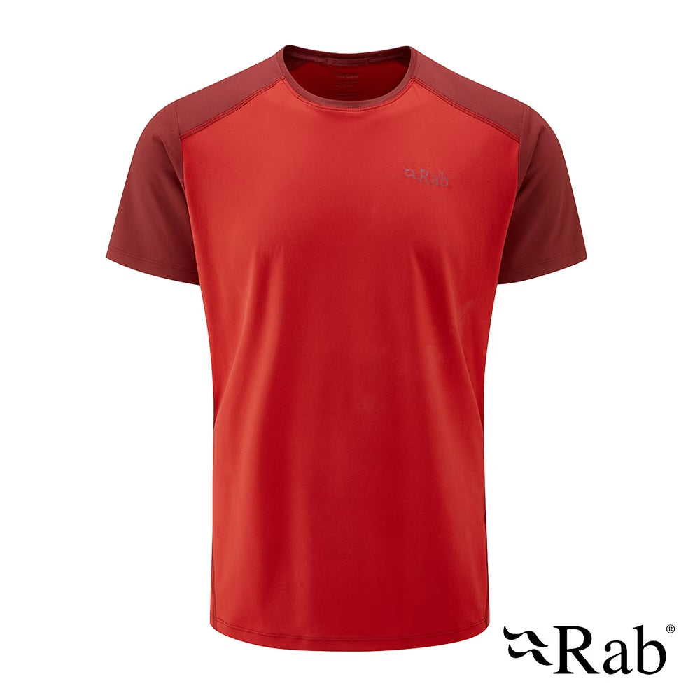 RAB Force Tee 男 圓領短袖透氣排汗衣 QBL05