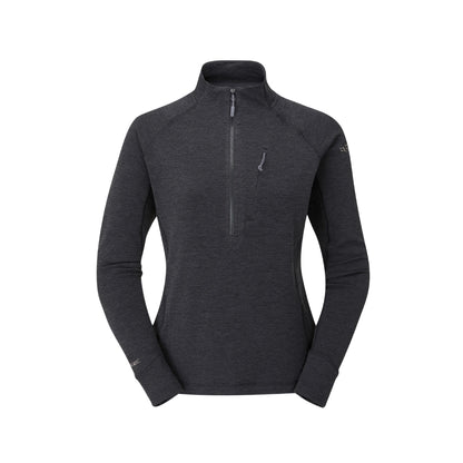 RAB Nexus Pull-On 女 透氣保暖刷毛 半拉鍊排汗衣 QFF75