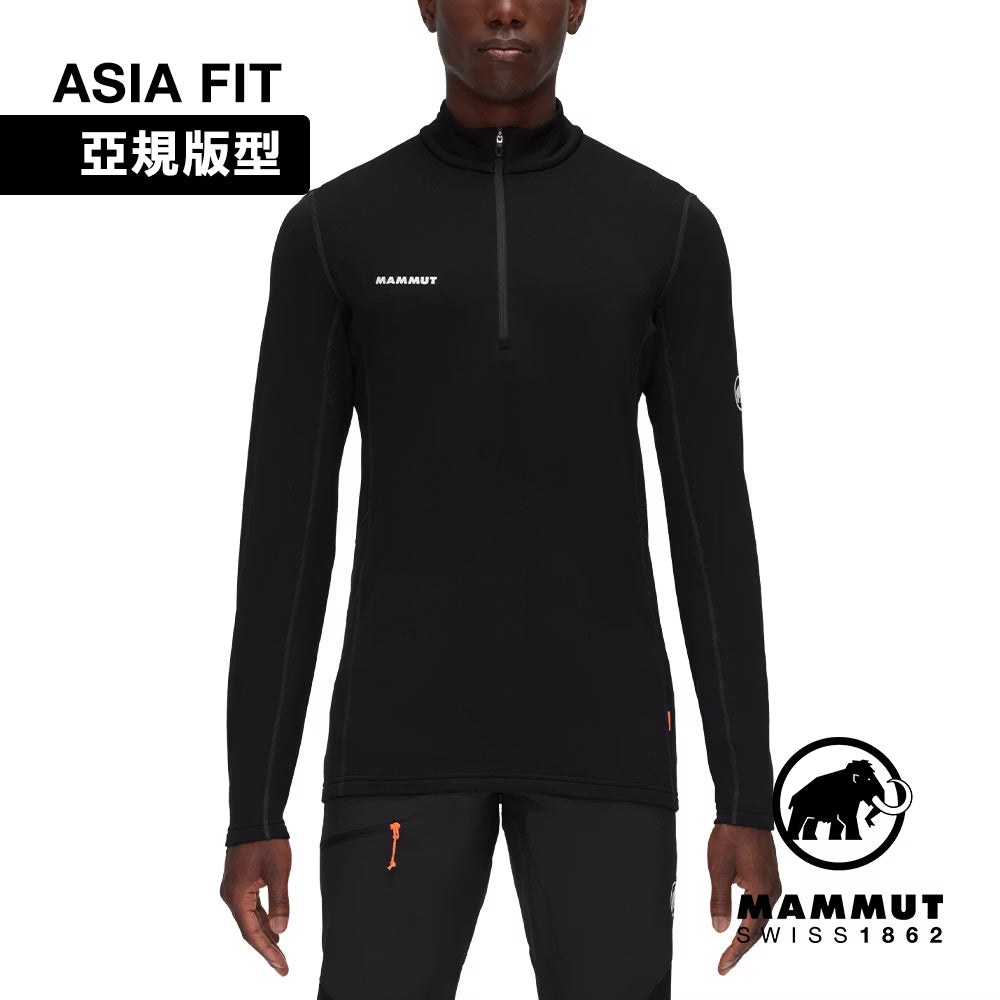 MAMMUT 長毛象 Aenergy ML Half Zip AF 男 保暖 半拉鍊 長袖排汗衣 1016-01120
