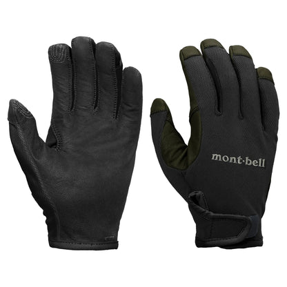 Montbell Trekking 女 手套 登山手套 防護手套 山羊皮 觸控 防滑 1119172