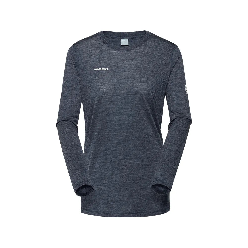 Mammut 長毛象 Tree Wool AF 女 羊毛混紡快乾抗臭長袖T恤 1016-01710