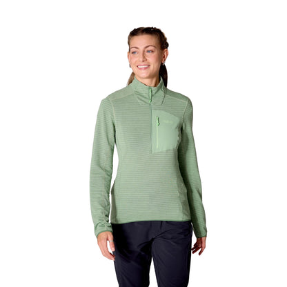 RAB Ascendor Pull-On Light 保暖 女 半拉鍊 長袖排汗衣 QFG61